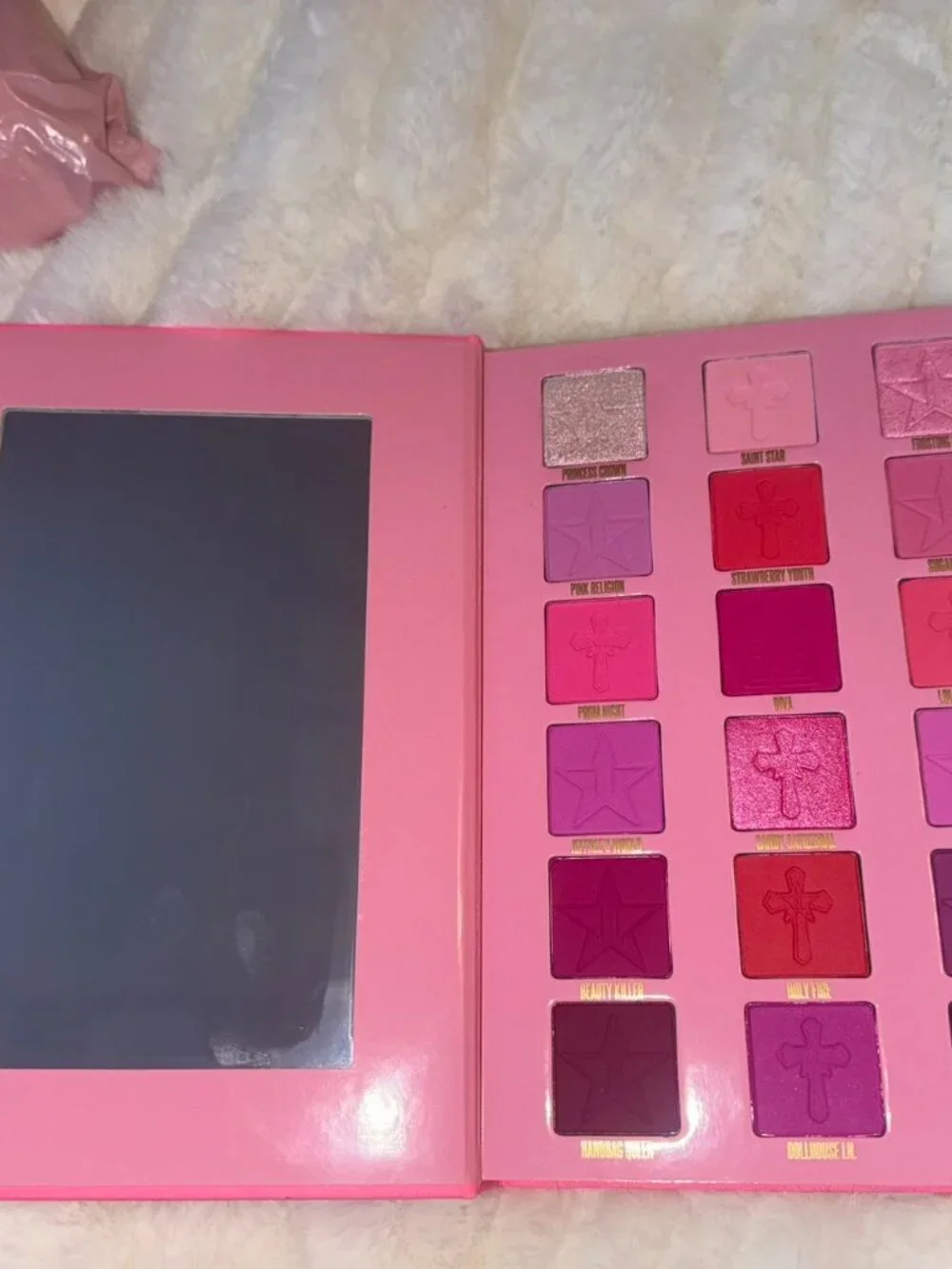 RARE discontinued Jeffree Star Pink Religion Eyeshadow Palette